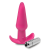 Frisky Smooth Vibrating Anal Plug - Pink - Анальна пробка з вібрацією, 12х3 см (рожевий)