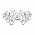 Bijoux Indiscrets - Kristine Mask - Маска в наявності вінілова з клейовим кріпленням