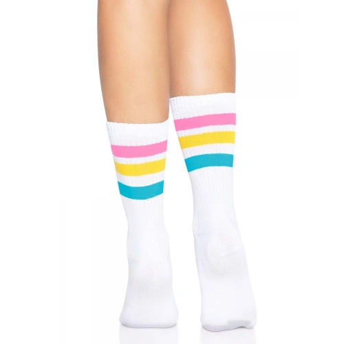 Leg Avenue - Pride crew socks Pansexual - Женские носки - sex-shop.ua