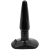 Анальная пробка, малая 11Х2,5 см (черный) - sex-shop.ua