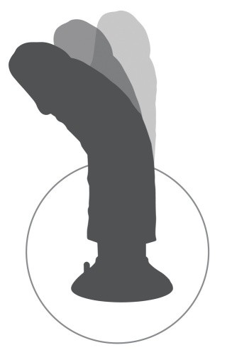 Pipedream Vibrating Cock 10 Inch - Вибратор, 22.8х6.3 см
