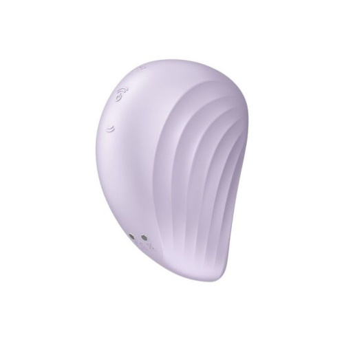 Satisfyer Pearl Diver - Вакуумний кліторальний стимулятор у вигляді мушлі, 9.1х5.1 см (фіолетовий) - купити в Україні | Секс шоп SEX-SHOP.ua
