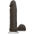 Doc Johnson The Realistic Cock 8 inch, Vack-U-Lock - Фаллоимитатор на присоске, 18.5х5.1 см (чёрный)