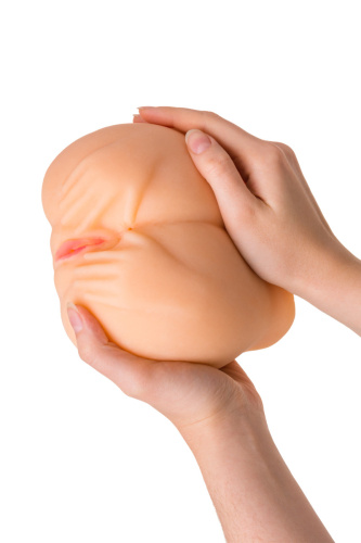 Toyfa Juicy Pussy Pauline - Мастурбатор вагина и анус с вибрацией, 14.5 см