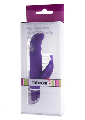 Taboom My Favorite Mini Butterfly - мини вибратор кролик, 12.5х2.5 см (фиолетовый) - sex-shop.ua
