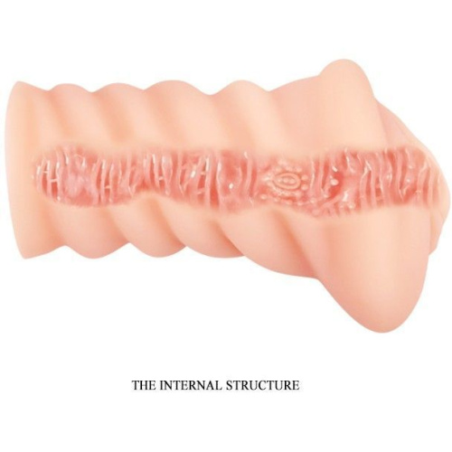 LyBaile Crazy Bull Mens Masturbator Toy - Мастурбатор, 14х7 см (телесный)
