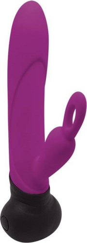 Adrien Lastic Mini Bonnie - Вибратор кролик, 19.7х3.6 см (фиолетовый) - sex-shop.ua