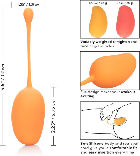 Kegel Training Set Mango - Набір вагінальних кульок - купити в Україні | Секс шоп SEX-SHOP.ua