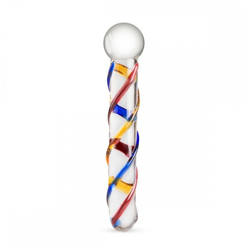 Gildo Glass Dildo No. 10 стеклянный дилдо, 18х2.6 см - sex-shop.ua