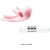 LyBaile Pretty Love Elsa Mouth Stimulator Light Pink - Вибратор для оральных ласк, 7.5х5.3 см (розовый)