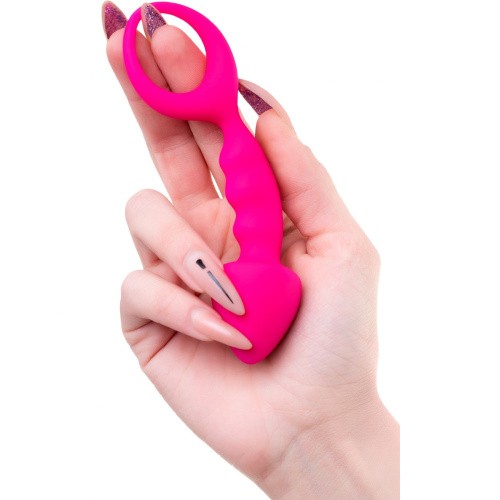 ToDo by Toyfa Bong - Анальна пробка, 12.5х3 см (рожевий) - купити в Україні | Секс шоп SEX-SHOP.ua