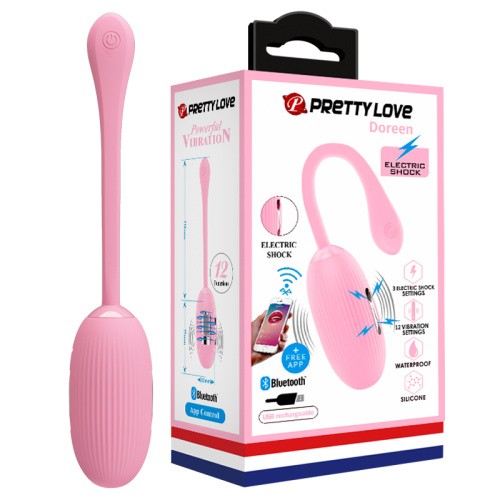 Pretty Love Doreen Vibrating Egg Pink - Віброяйце, 19 см (рожевий) - купити в Україні | Секс шоп SEX-SHOP.ua