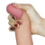LoveToy The Ultra Soft Dude Vibrating Flesh 8.8 " - Реалистичный фаллоимитатор с вибрацией, 20х4.5 см - sex-shop.ua