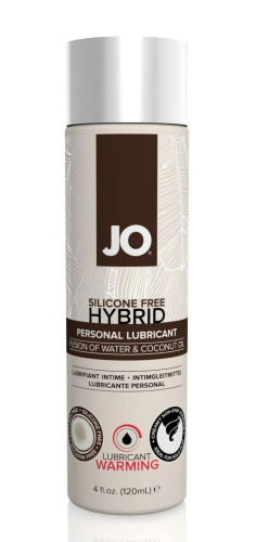 System JO Hybrid Warming - разогревающая крем-смазка с кокосовым маслом, 120 мл