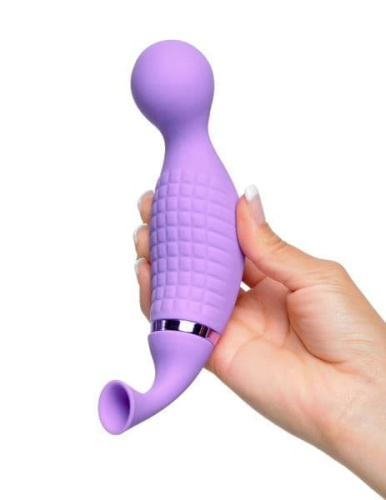 Pipedream Ultimate Climax-Her - Вібратор з вакумною стимуляцією клітора, 14х3.5 см - купити в Україні | Секс шоп SEX-SHOP.ua