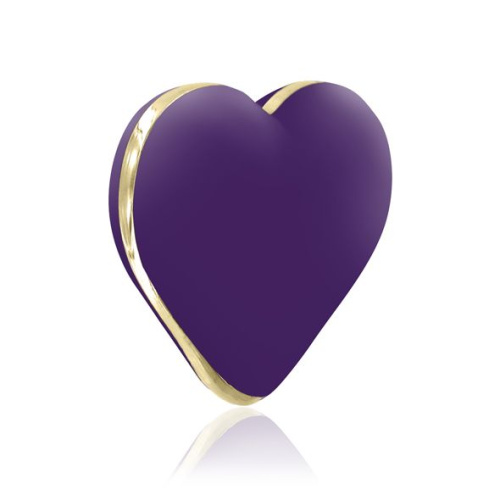 Rianne S: Heart Vibe Purple вибратор-сердечко 10 режимов (фиолетовый)