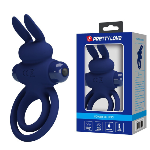 Виброкольцо Pretty Love Vibro Penis Ring Bunny III