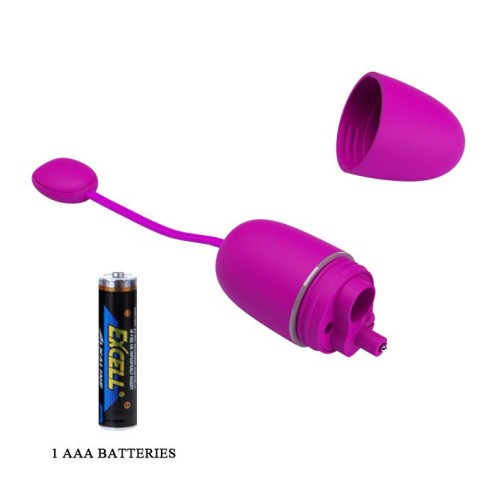 Pretty Love Nymph bullet vibration Mobile APP remote control Purple - Віброяйце з керуванням зі смартфона, 6,9 х3,0 см (фіолетовий) - купити в Україні | Секс шоп SEX-SHOP.ua