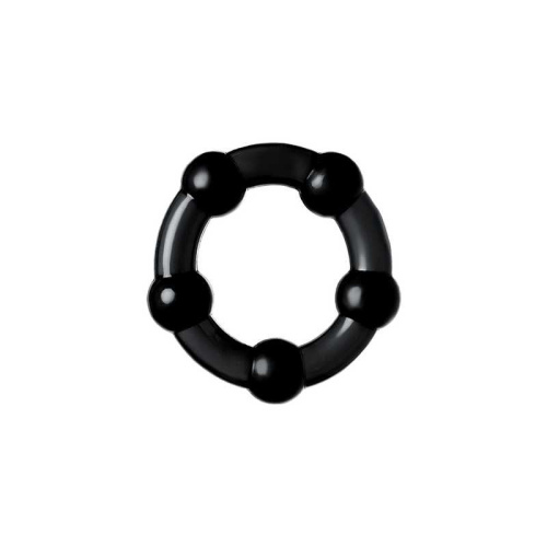 Toyfa A-toys - Набор чёрных эрекционных колец разного диаметра