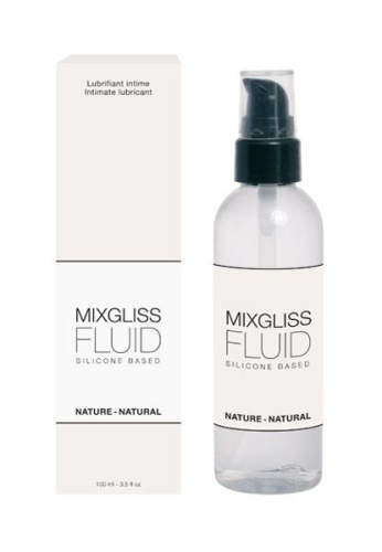 MixGliss Fluid Nature - Лубрикант на силиконовой основе,100 мл. - sex-shop.ua