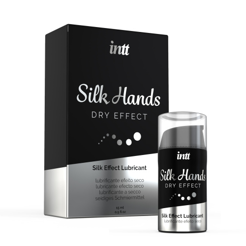 Лубрикант на силиконовой основе Intt Silk Hands, 15 мл - sex-shop.ua