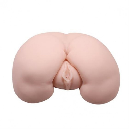 LyBaile - Crazy Bull Masturbator Realistic Vagina and Ass Vibrating Flesh - Мастурбатор, 25х22х10 см