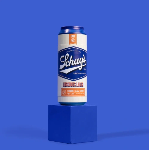 Schag’s by Blush Luscious Lager - самосмазывающийся мастурбатор в банке, 19,7 см