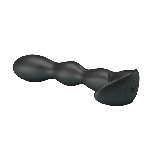 Pretty Love - Special Anal Massager - Анальная пробка с вибрацией, 13х3.3 см (чёрный)