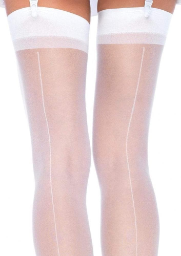 Leg Avenue Sheer Stockings-панчохи зі швом (червоний)
