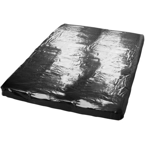 Orion Vinyl Bed Sheet - Вінілове простирадло для сексу, 200х230 см (чорний)