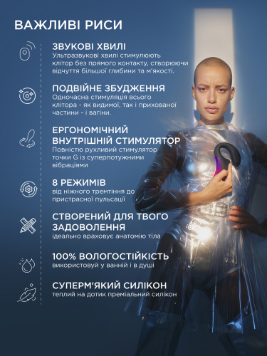 Вакуумний стимулятор клітора Lelo Enigma - купити в Україні | Секс шоп SEX-SHOP.ua