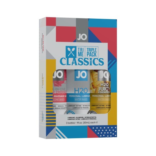 JO Tri-Me Triple Pack Classics - подарочный набор лубрикантов, 3 х 30 мл - sex-shop.ua