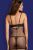 Obsessive Rebella chemise - сексуальная сорочка-сетка, L/XL