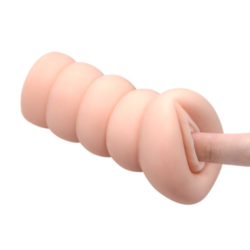 LyBaile Crazy Bull Manga Masturbator Flesh - Мастурбатор-вагина, 13х7 см