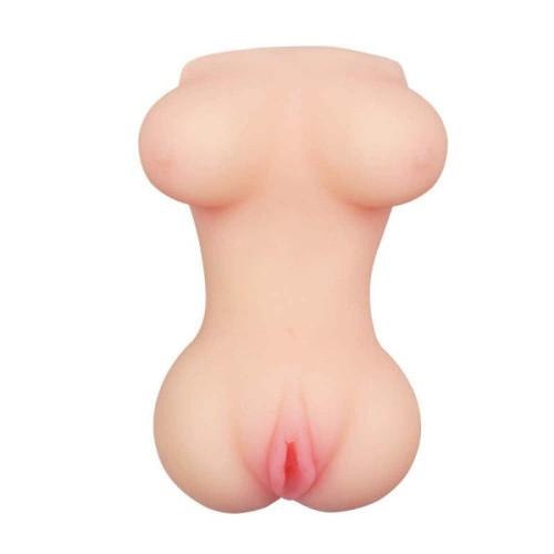 LoveToy X-Basic Pocket Boobs & Pussy - Мастурбатор, 12 см (телесный)