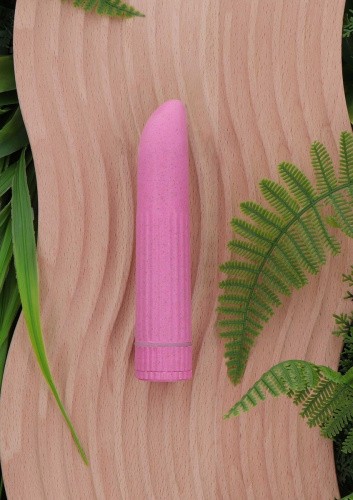 Fuck Green Botanic Booster - Вибростимулятор, 13 см (розовый) - sex-shop.ua