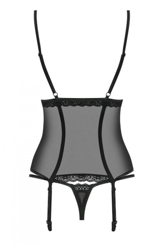 Комплект Obsessive 868-COR-1 corset (S/M) - sex-shop.ua