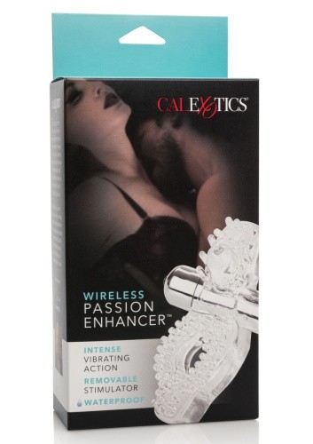 CalExotics Wireless Passion Enhancer - віброкільце, 5х2 см (прозорий) - купити в Україні | Секс шоп SEX-SHOP.ua