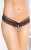 SoftLine - G-String 2445 - Трусики, S/M (чёрные)