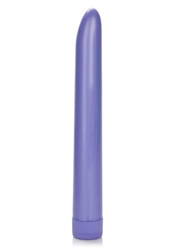 California Exotic Novelties Massager Platinum - Большой пластиковый вибратор XXL, 25х4 см (серебристый)