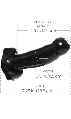 Fetish Fantasy Cumfy Hollow Strap On # 2 - Страпон, 14х4,4 см