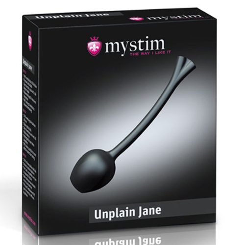 Mystim Unplain Jane - Вагінальні кульки для міостимуляції, 3.3 см
