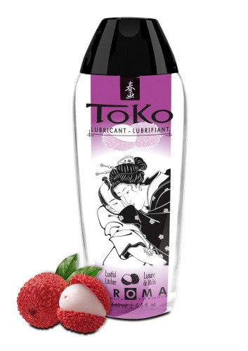Shunga Toko Aroma Lubricant Lustful Litchee - Оральный лубрикант со вкусом личи, 165 мл