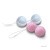 Lelo Luna Beads Mini - вагинальные шарики, 3 см (розовый с голубым) - sex-shop.ua