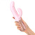 Love To Love Sassy Bunny - Двойной пульсатор кролик, 23х3.4 см (розовый) - sex-shop.ua