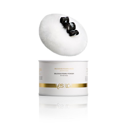 YESforLOV Delicious Pearly Powder съедобная перламутровая пудра для тела со вкусом печенья, 30 г