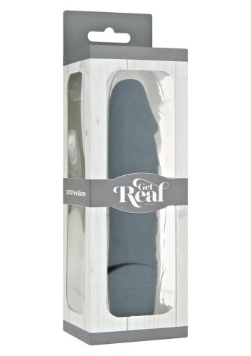 Get Real Mini Classic Original Vib - Вибратор, 13х3,5 см (черный) - sex-shop.ua