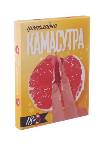 Шокопак подарочный набор шоколада Камасутра, 12 плиток - sex-shop.ua
