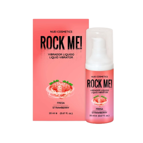 Жидкий вибратор Nuei Rock Me!, 20 мл (клубника)