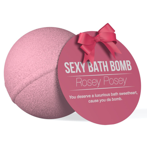 System JO Dona Bath Bomb - Rosey Posey Супер-бомбочка для ванни з ароматом троянди, 128 г - купити в Україні | Секс шоп SEX-SHOP.ua